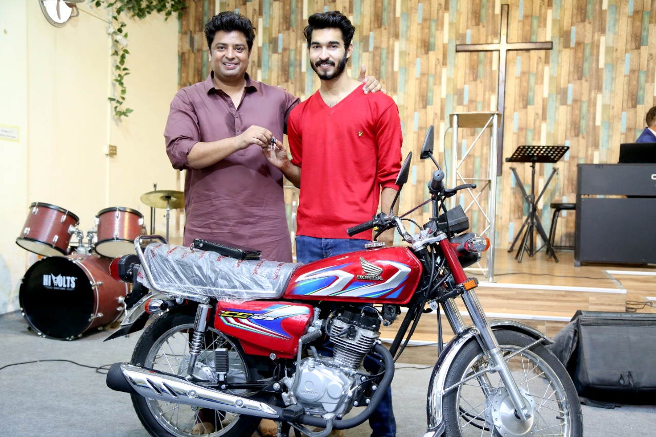 Motorbikes for pastors for their outreach ministry work in pakistan