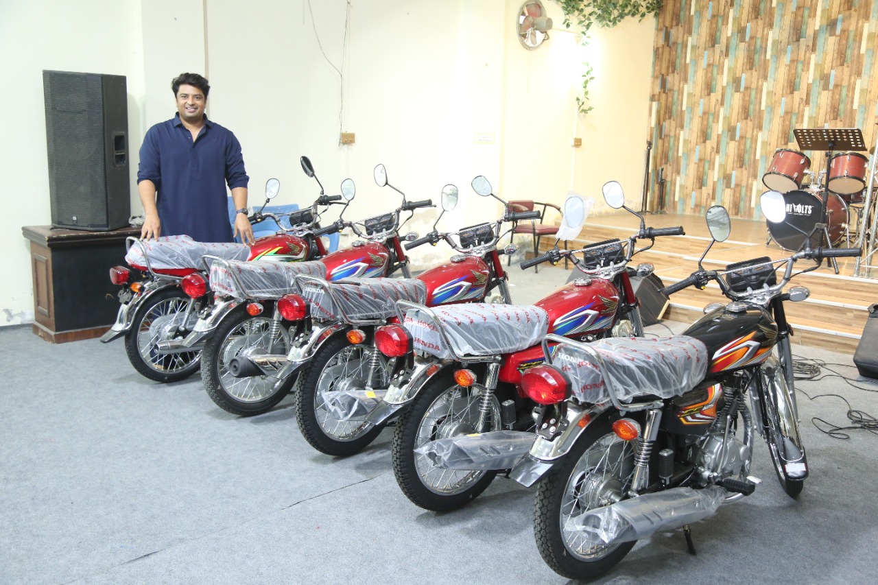 Motorbikes For Pastors in Pakistan