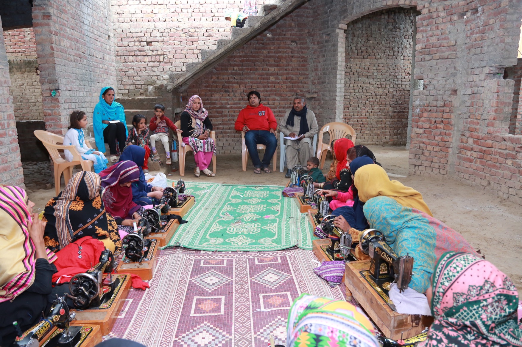 Women in Sewing Class &mdash; Pakistan